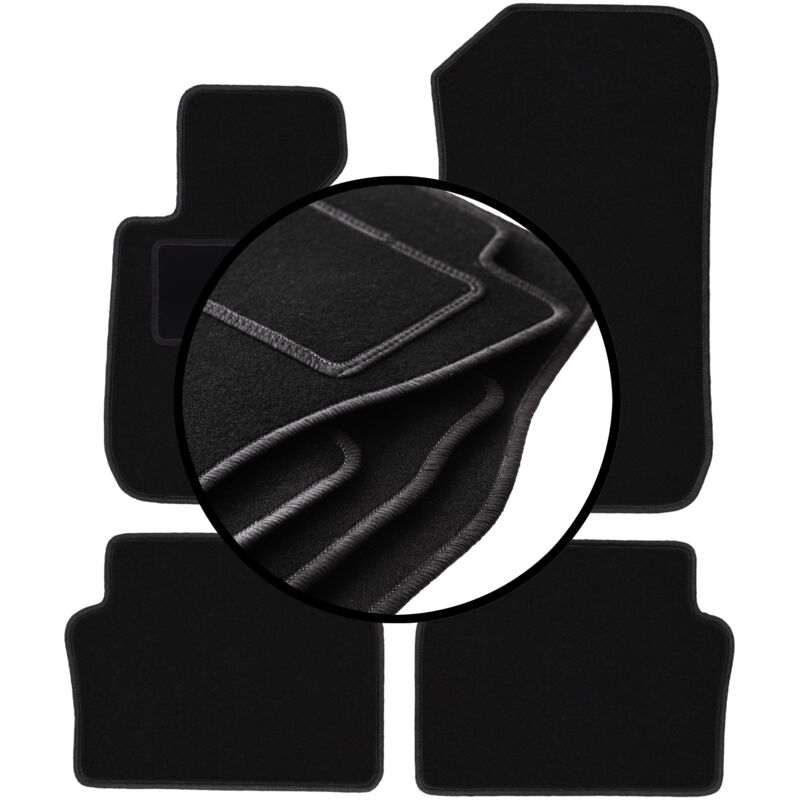 foto del prodotto set completo di tappetini in velluto per bmw 3 e90 xdrive berlina 2004 2011 