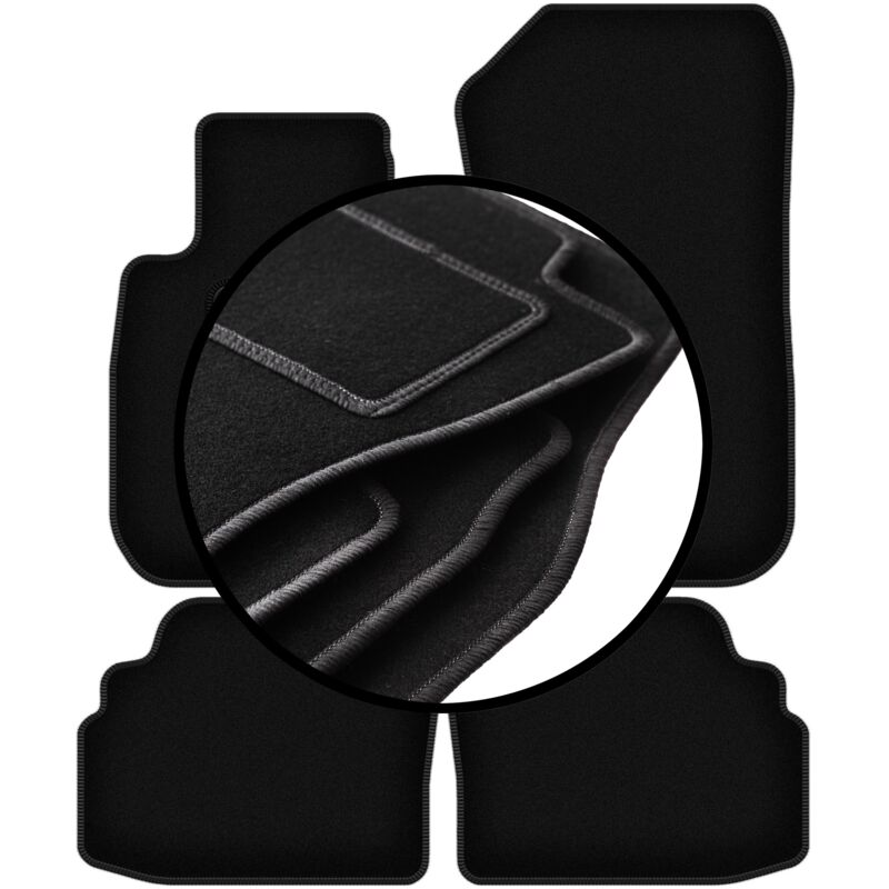 foto del prodotto set completo di tappetini in velluto per bmw 3 e92 xdrive coup 2004 2011 