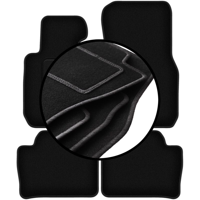 foto del prodotto set completo di tappetini in velluto per bmw 3 f31 touring xdrive 2012 2019 