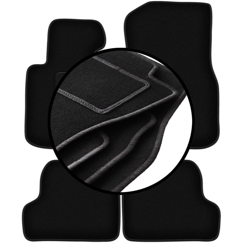 foto del prodotto set completo di tappetini in velluto per bmw 4 f33 coupe cabrio 2013 