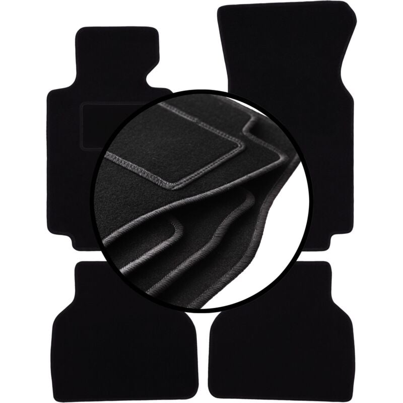 foto del prodotto set completo di tappetini in velluto per bmw 7 e38 berlina 1994 2001 