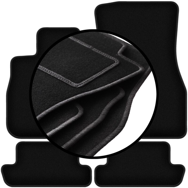 foto del prodotto set completo di tappetini in velluto per bmw 8 g14 decappottabile 2019 2022 