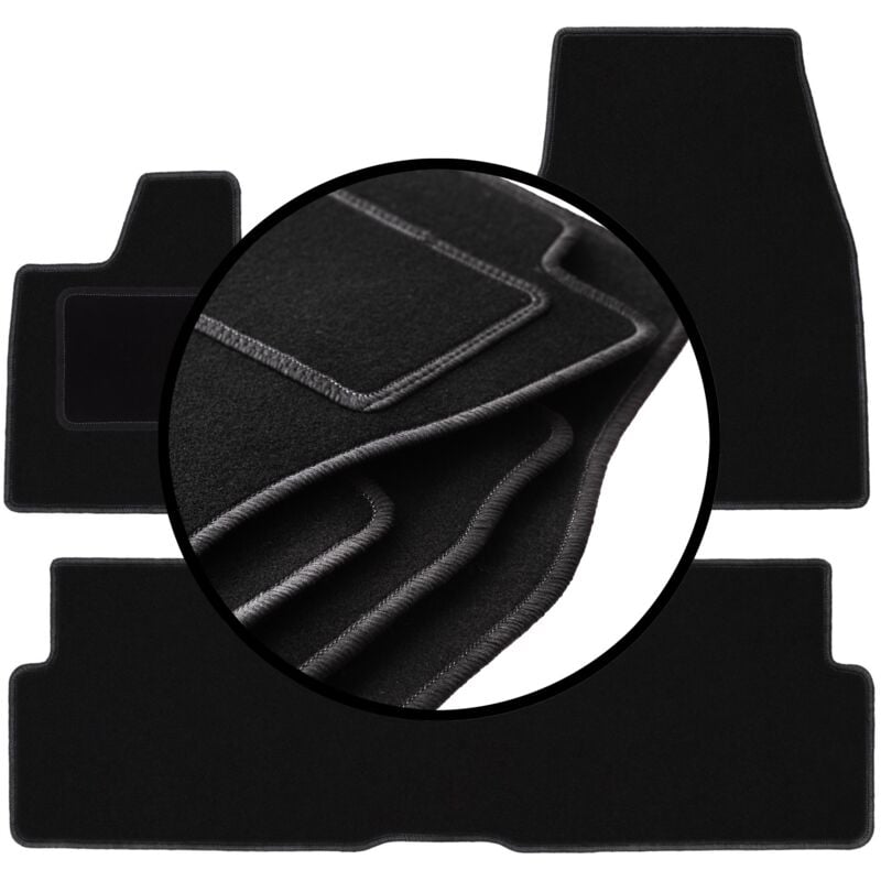 foto del prodotto set completo di tappetini in velluto per bmw i3 l01 hatchback 2013 