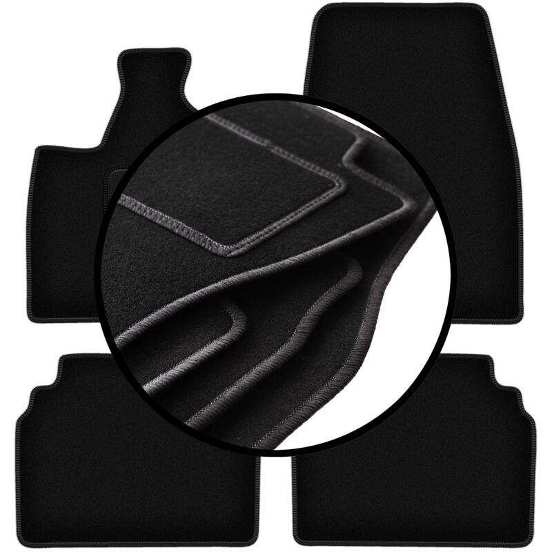 foto del prodotto set completo di tappetini in velluto per bmw i3 l01 hatchback 2013 