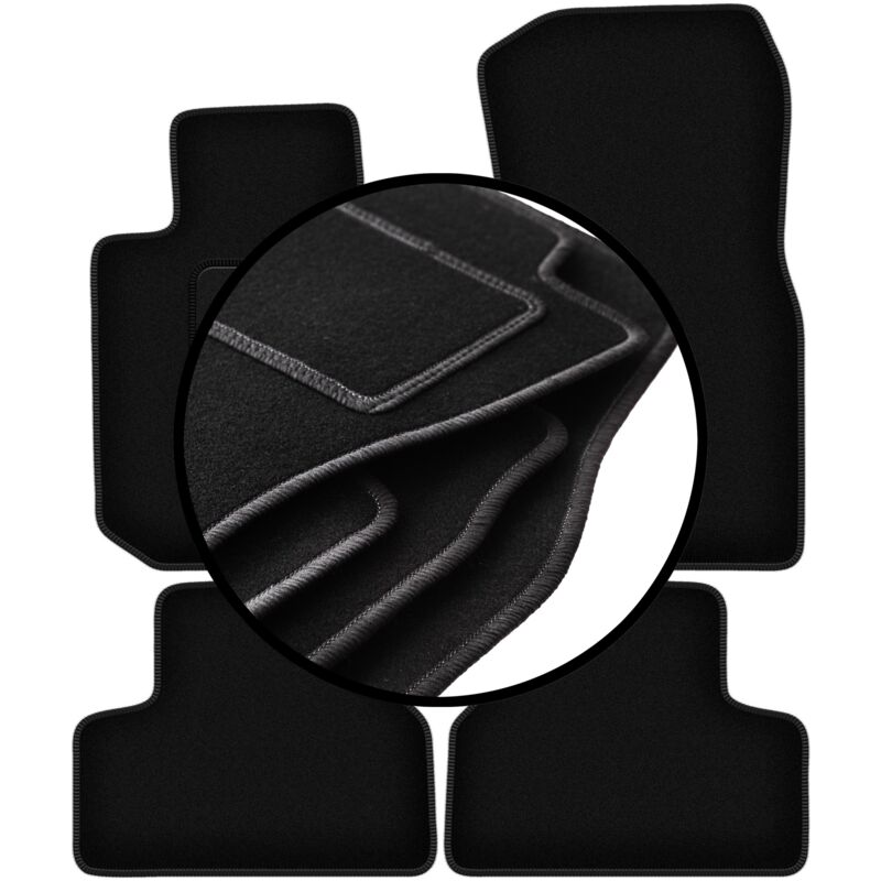 foto del prodotto set completo di tappetini in velluto per bmw i4 g26 0 2021 2022 