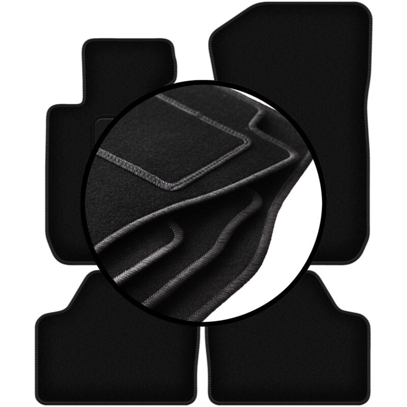 foto del prodotto set completo di tappetini in velluto per bmw x1 e84 xdrive 0 2004 2011 