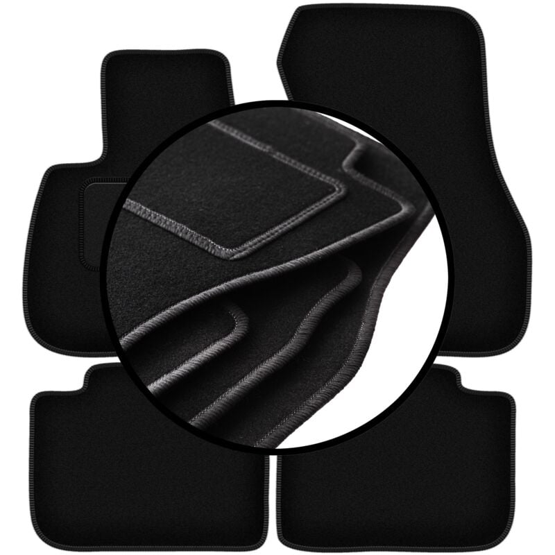 foto del prodotto set completo di tappetini in velluto per bmw x1 f48 fl suv 2015 