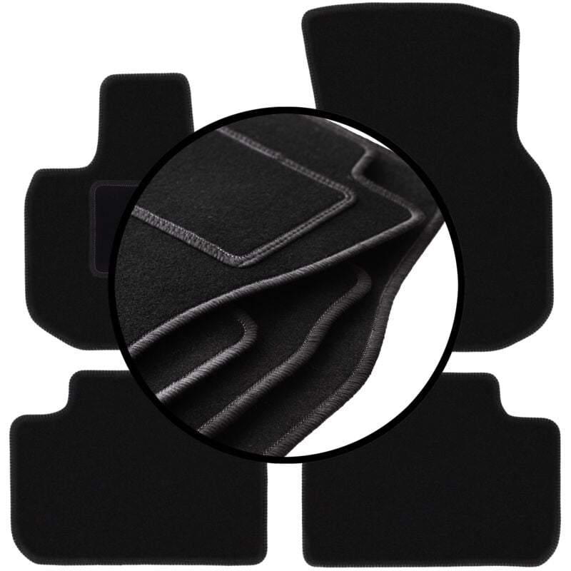 foto del prodotto set completo di tappetini in velluto per bmw x3 g01 suv 2017 