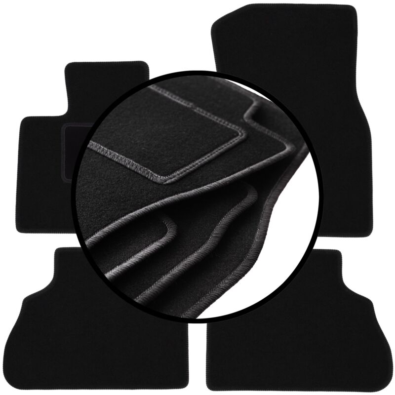 foto del prodotto set completo di tappetini in velluto per bmw x5 g05 suv 2018 