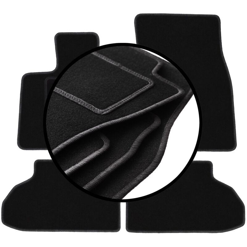 foto del prodotto set completo di tappetini in velluto per bmw x6 f16 suv 2014 