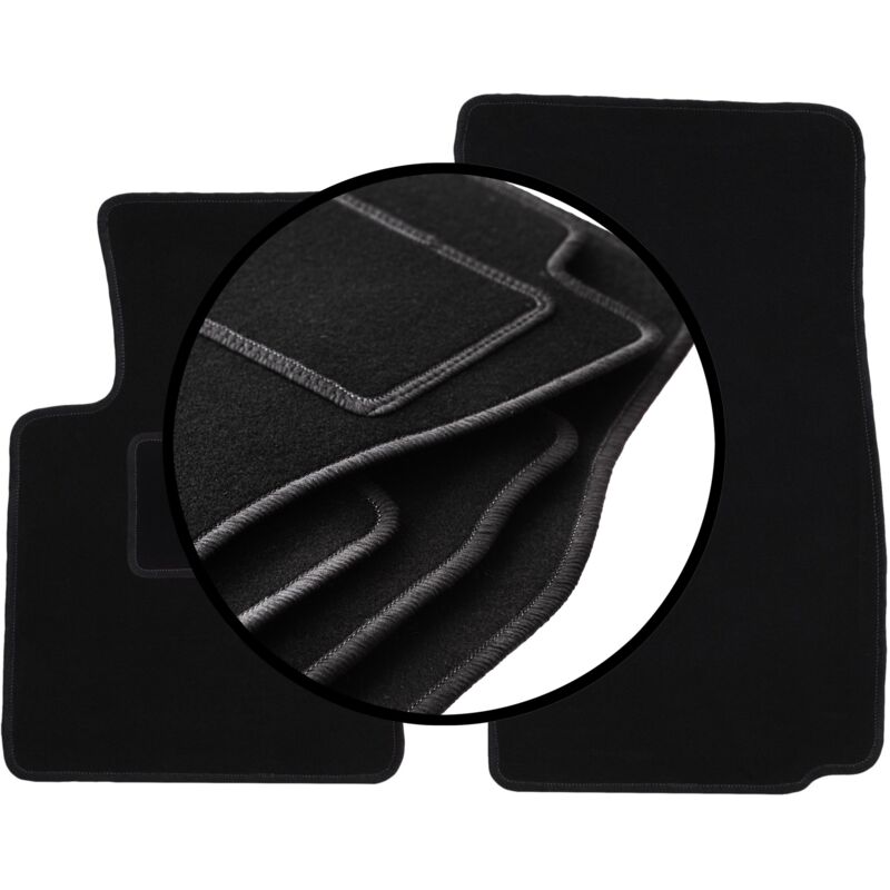foto del prodotto set completo di tappetini in velluto per bmw z4 e86 coup 2002 2008 