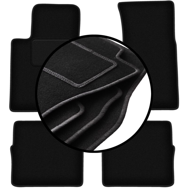 foto del prodotto set completo di tappetini in velluto per cadilac srx 0 2004 2010 