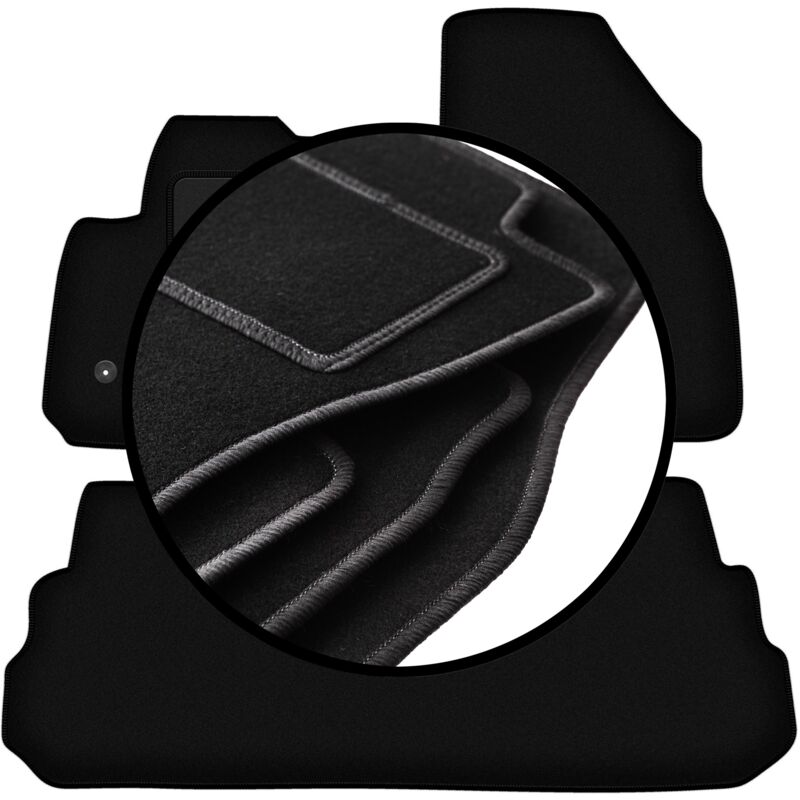 foto del prodotto set completo di tappetini in velluto per cadilac xt5 0 2015 