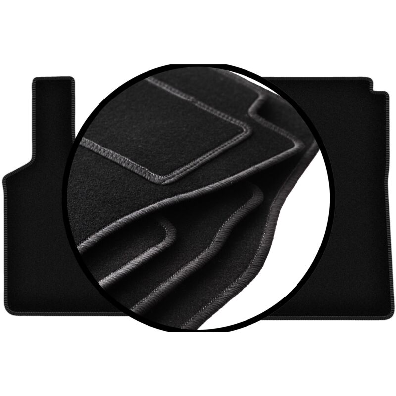 immagine 0 del prodotto set completo di tappetini in velluto per camion scania r e g 2004 2017 