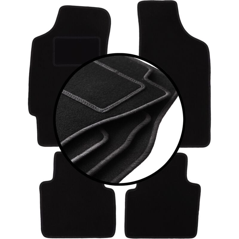 foto del prodotto set completo di tappetini in velluto per chrysler neon berlina 1994 2005 