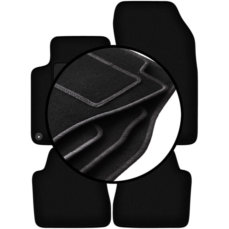 immagine 0 del prodotto set completo di tappetini in velluto per citroen c4 iii hatchback 2020 
