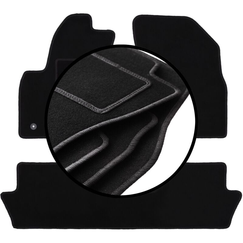 foto del prodotto set completo di tappetini in velluto per citroen c4 picasso i monovolume 2006 2013 