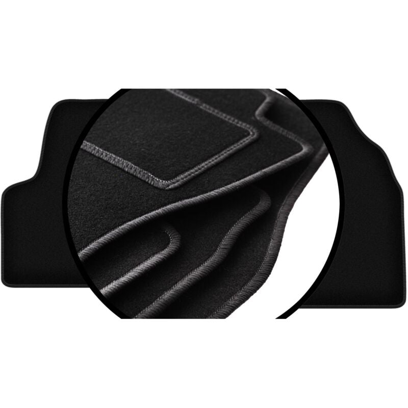 foto del prodotto set completo di tappetini in velluto per citroen jumpy i furgone 1994 2006 