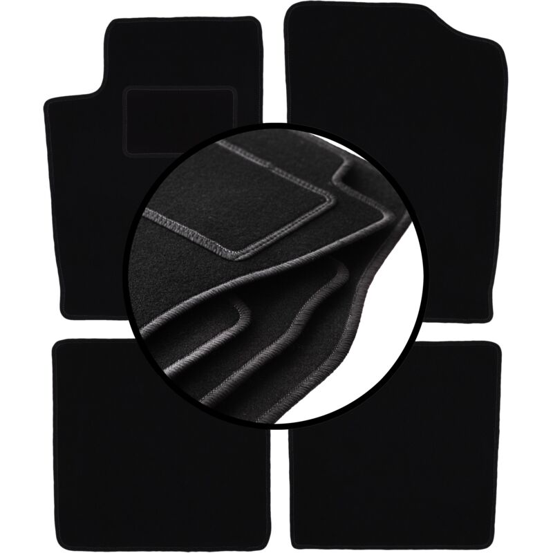 foto del prodotto set completo di tappetini in velluto per citroen xsara break, station wagon, hatchback 1997 2006 