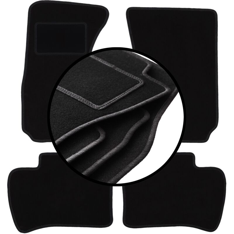 foto del prodotto set completo di tappetini in velluto per daihatsu terios i suv 1997 2005 