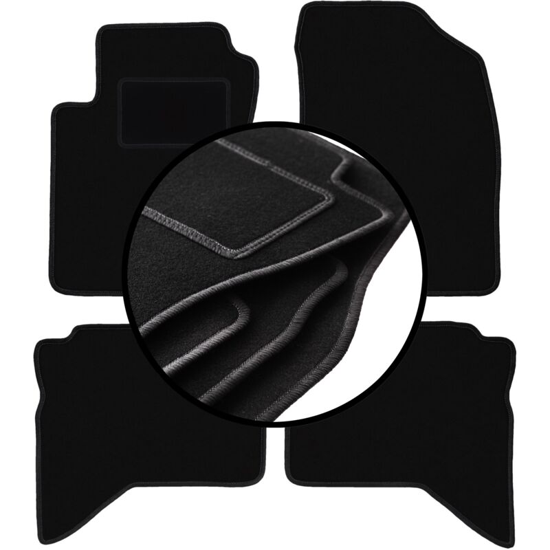 foto del prodotto set completo di tappetini in velluto per daihatsu terios ii suv 2006 