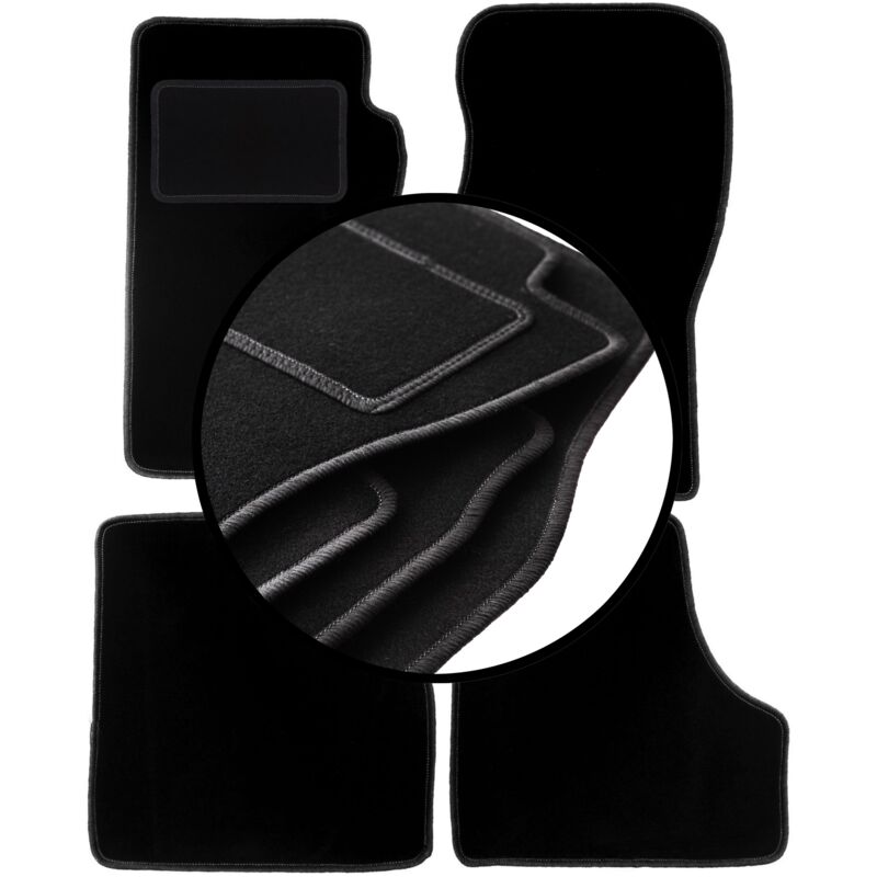 foto del prodotto set completo di tappetini in velluto per dodge nitro suv 2006 2011 