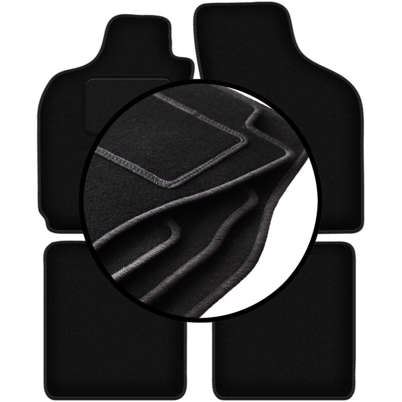 foto del prodotto set completo di tappetini in velluto per fiat albea berlina 2002 2010 