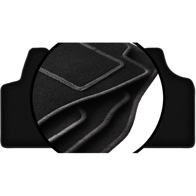 foto del prodotto set completo di tappetini in velluto per fiat scudo ii furgone 2007 2016 