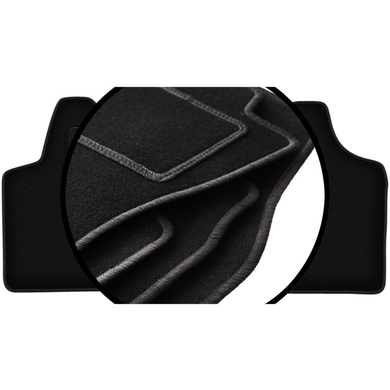 foto del prodotto set completo di tappetini in velluto per fiat scudo ii furgone 2007 2016 