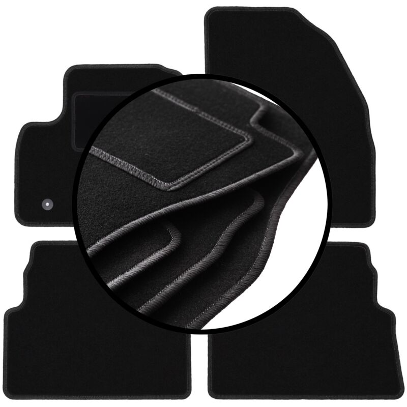 foto del prodotto set completo di tappetini in velluto per ford kuga mk1 suv 2011 2013 