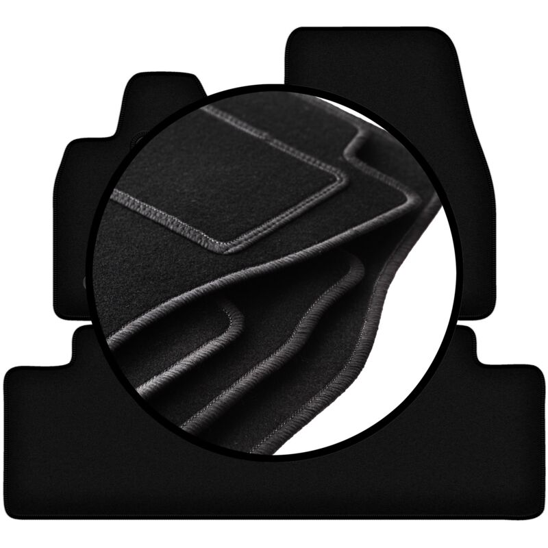 foto del prodotto set completo di tappetini in velluto per ford mustang mach e 0 2020 