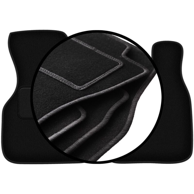 foto del prodotto set completo di tappetini in velluto per furgone per consegne gmc safari ii 1995 2005 