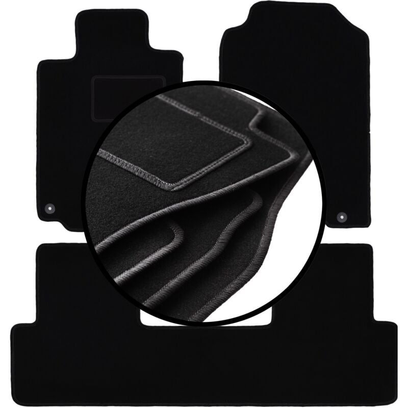 foto del prodotto set completo di tappetini in velluto per honda cr v iv suv 2011 2018 