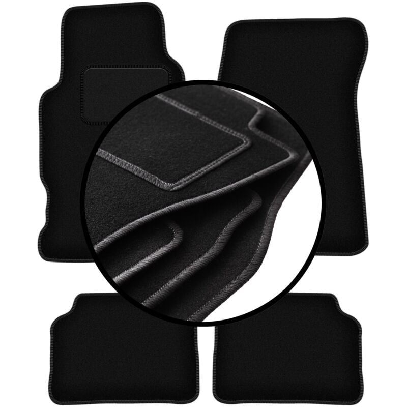 foto del prodotto set completo di tappetini in velluto per honda legend ii coup 1991 1996 