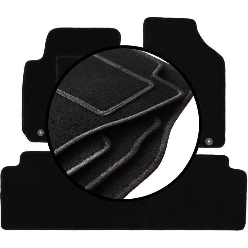 foto del prodotto set completo di tappetini in velluto per hyundai tucson i suv 2004 2010 