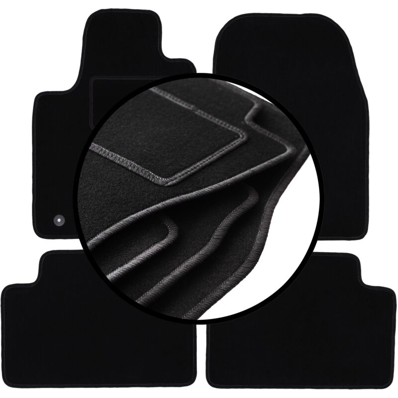 foto del prodotto set completo di tappetini in velluto per jeep grand cherokee wk2 off road 2010 2018 