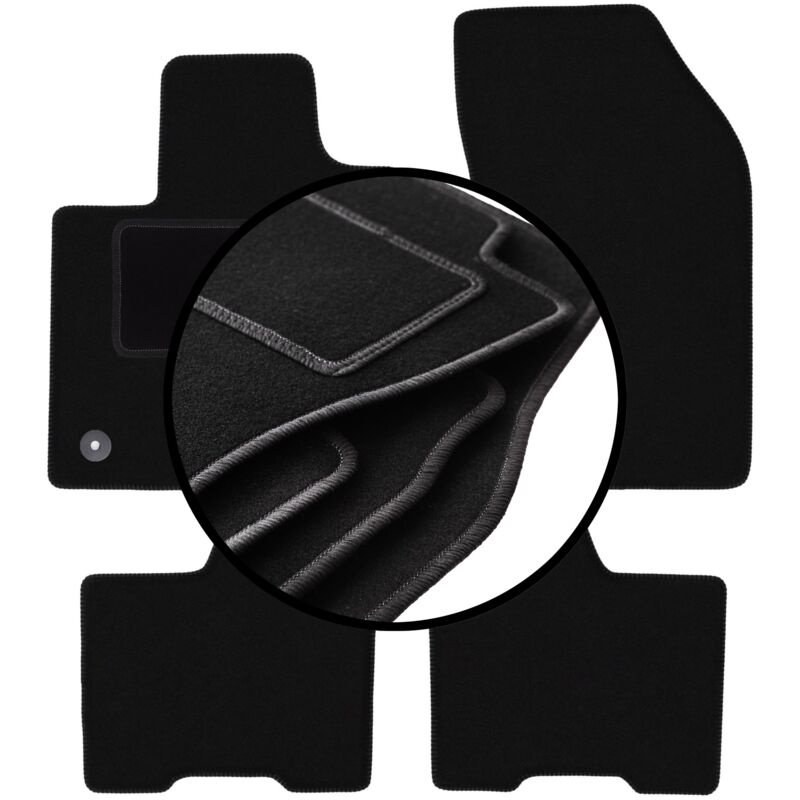 foto del prodotto set completo di tappetini in velluto per jeep renegade ii suv 2018 