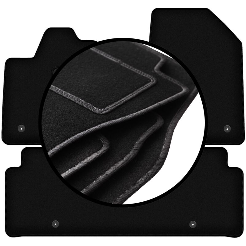 foto del prodotto set completo di tappetini in velluto per kia ev6 crossover 2021 