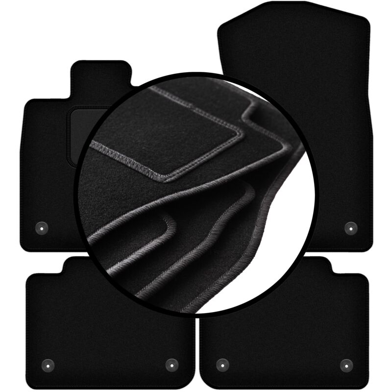 foto del prodotto set completo di tappetini in velluto per lexus gs iv 0 2012 2020 