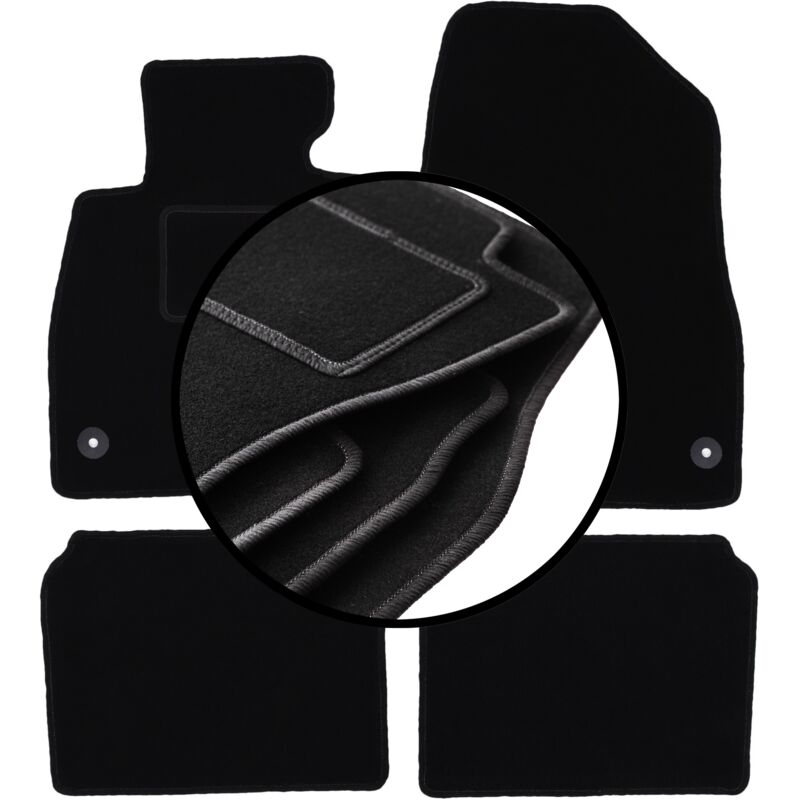 foto del prodotto set completo di tappetini in velluto per mazda 6 gj iii station wagon 2012 