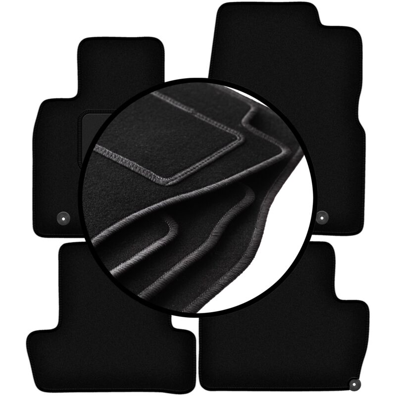 foto del prodotto set completo di tappetini in velluto per mazda mx 30 crossover 2020 