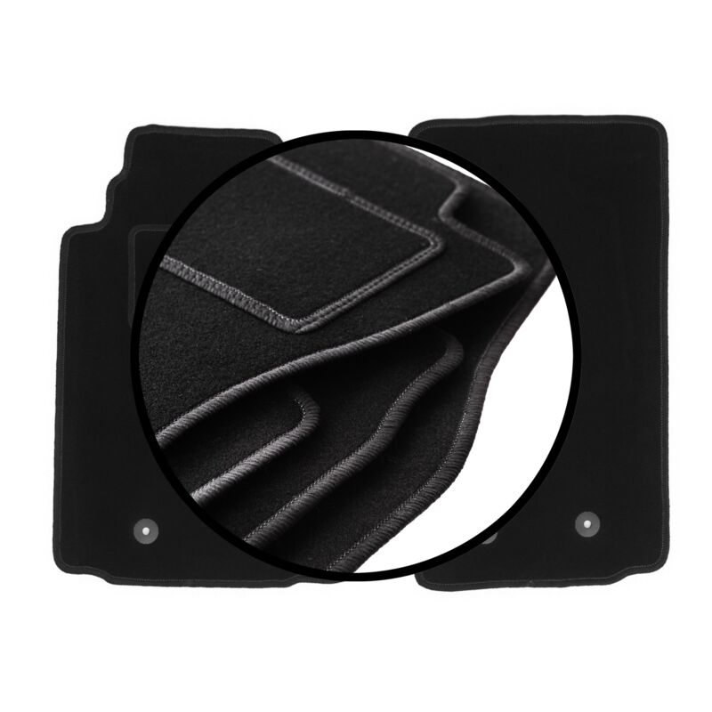 foto del prodotto set completo di tappetini in velluto per mazda mx 5 iii cabrio 2005 2015 