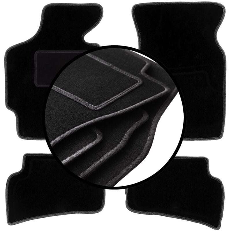 foto del prodotto set completo di tappetini in velluto per mazda mx 6 i coup 1988 1992 