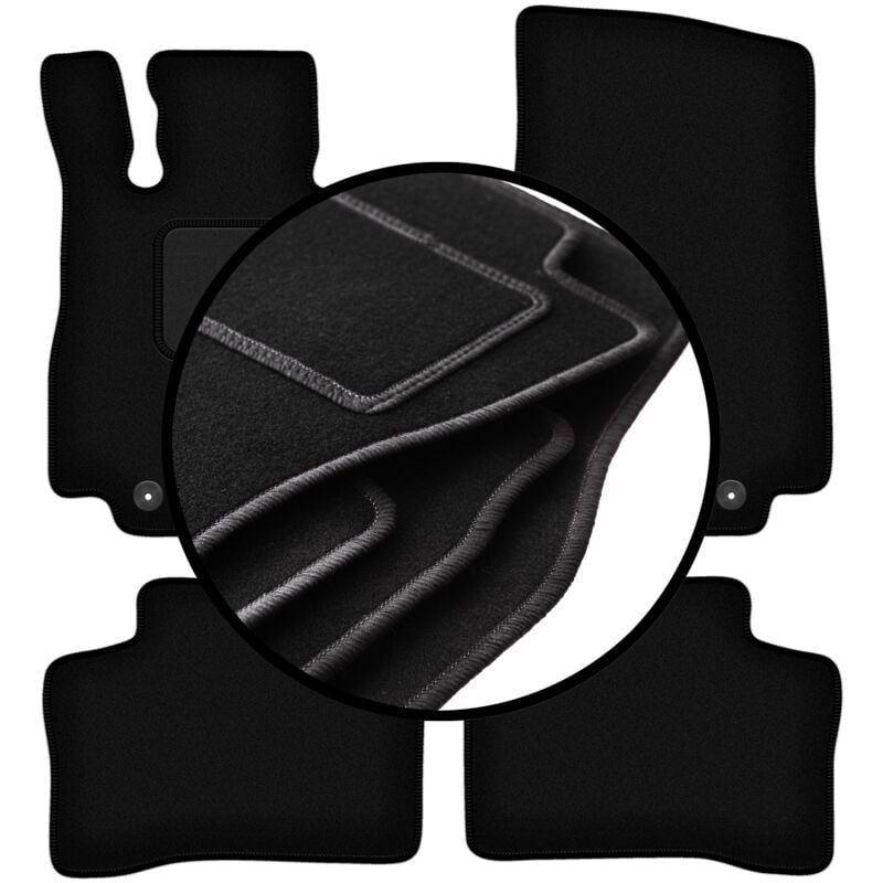 foto del prodotto set completo di tappetini in velluto per mercedes eqc n293 suv 2019 