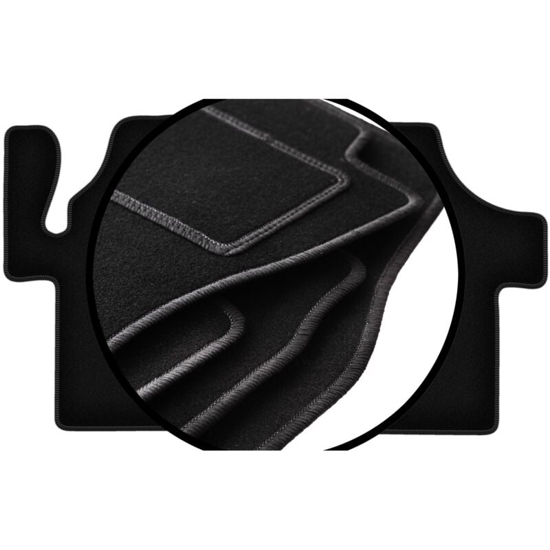 foto del prodotto set completo di tappetini in velluto per mercedes viano w639 furgone per consegne 2003 2014 