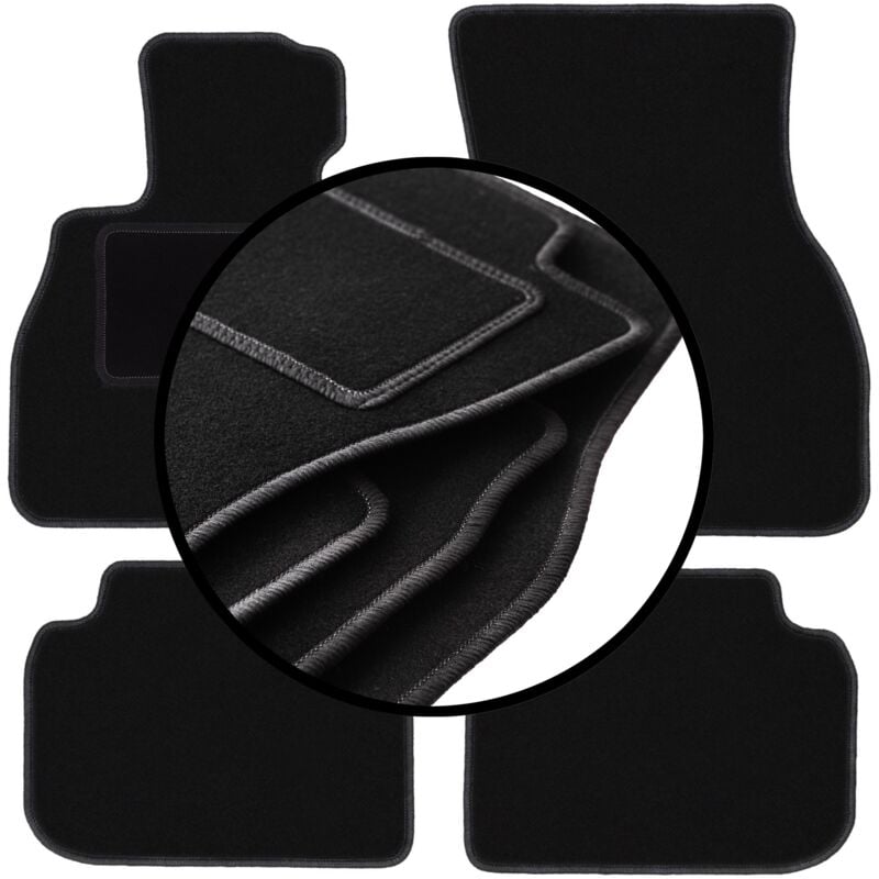 foto del prodotto set completo di tappetini in velluto per mini clubman f 54 hatchback 2015 