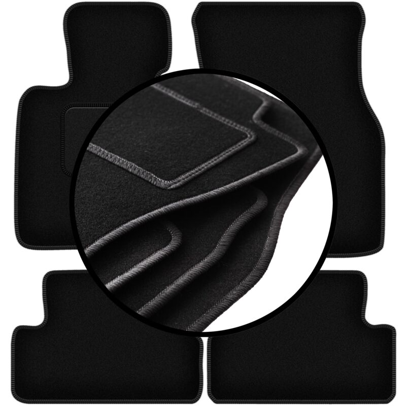 foto del prodotto set completo di tappetini in velluto per mini cooper f57 decappottabile 2014 