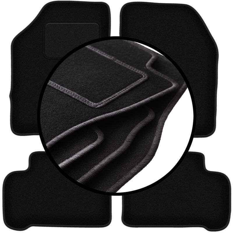foto del prodotto set completo di tappetini in velluto per nissan 100nx coup , targa 1990 1995 