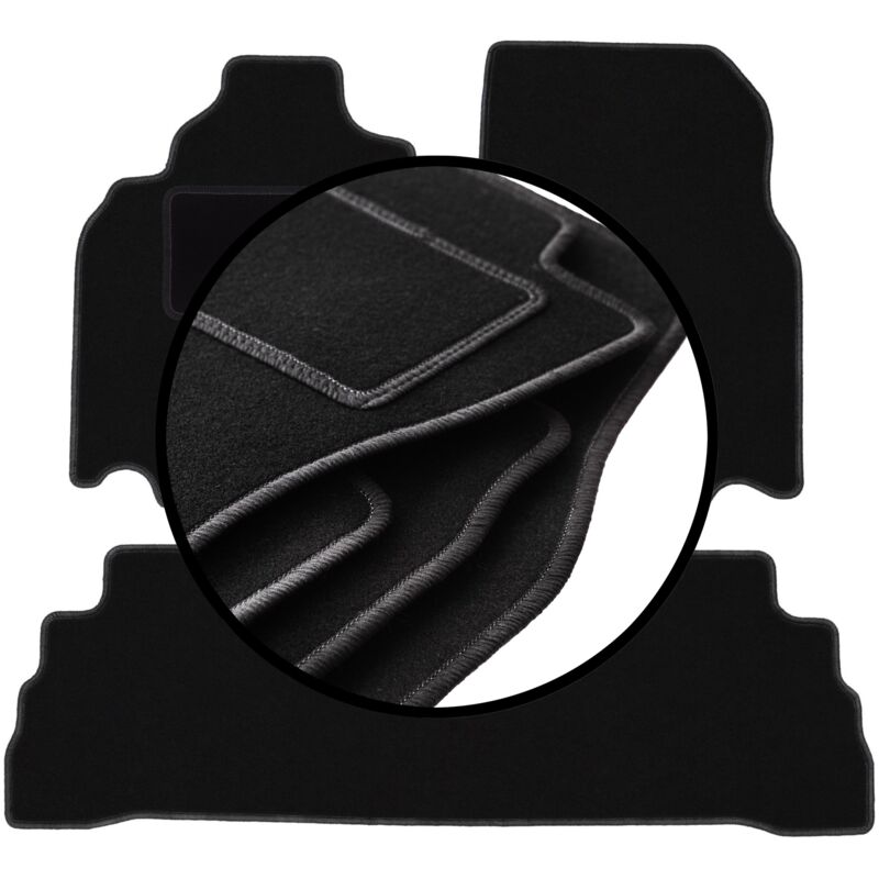 foto del prodotto set completo di tappetini in velluto per nissan cube z12 keicar 2008 2011 