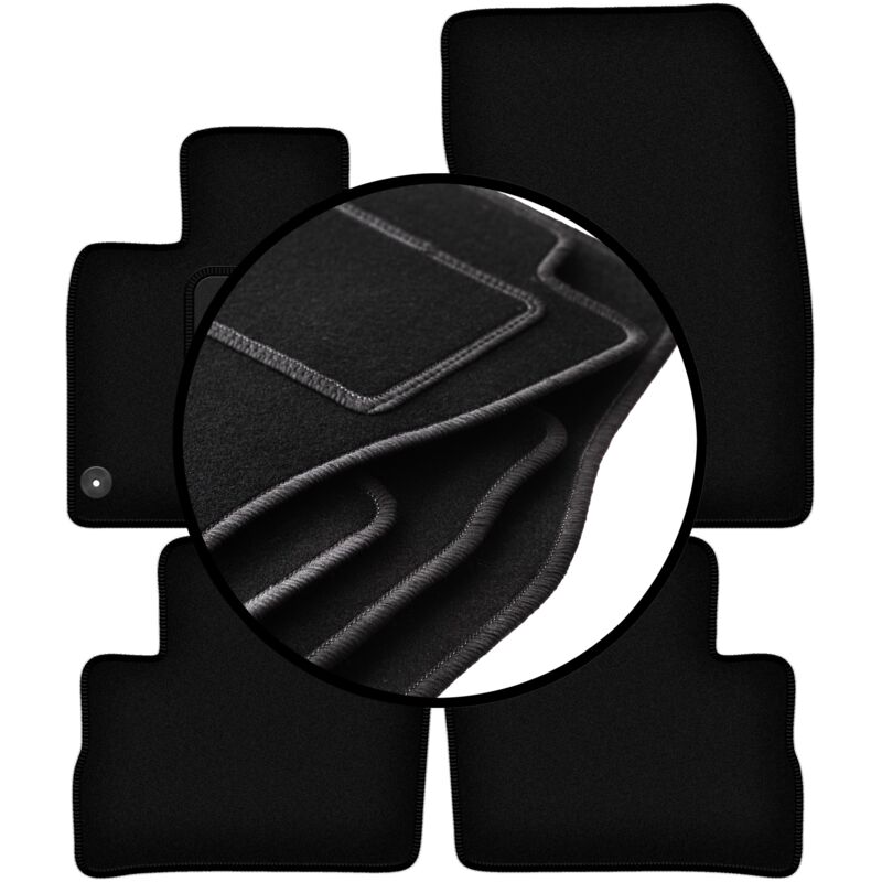 foto del prodotto set completo di tappetini in velluto per nissan qashqai iii suv 2021 